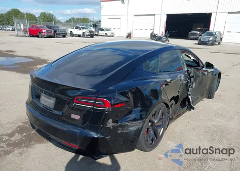 2023 Tesla Model S Plaid Tri Motor All-Wheel Drive из США, поврежденный, VIN 5YJSA1E61PF512855